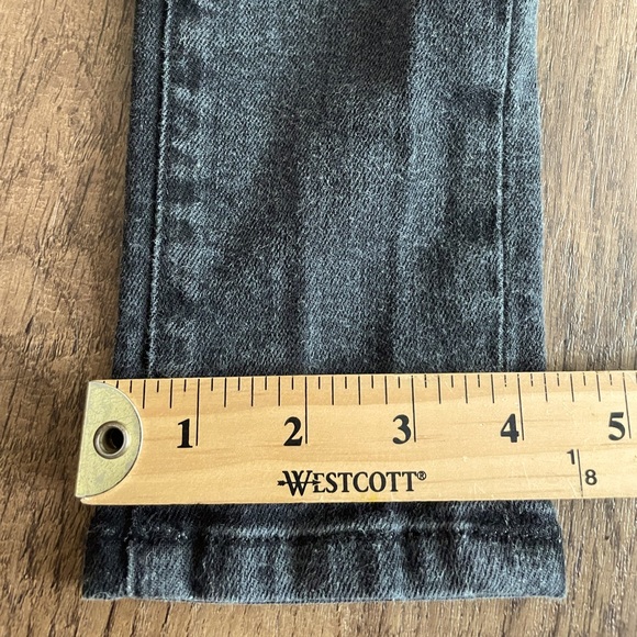 CARMAR Denim style # D088180 size 24 faded Jean black stretchy jeans/jeggings - Picture 10 of 14